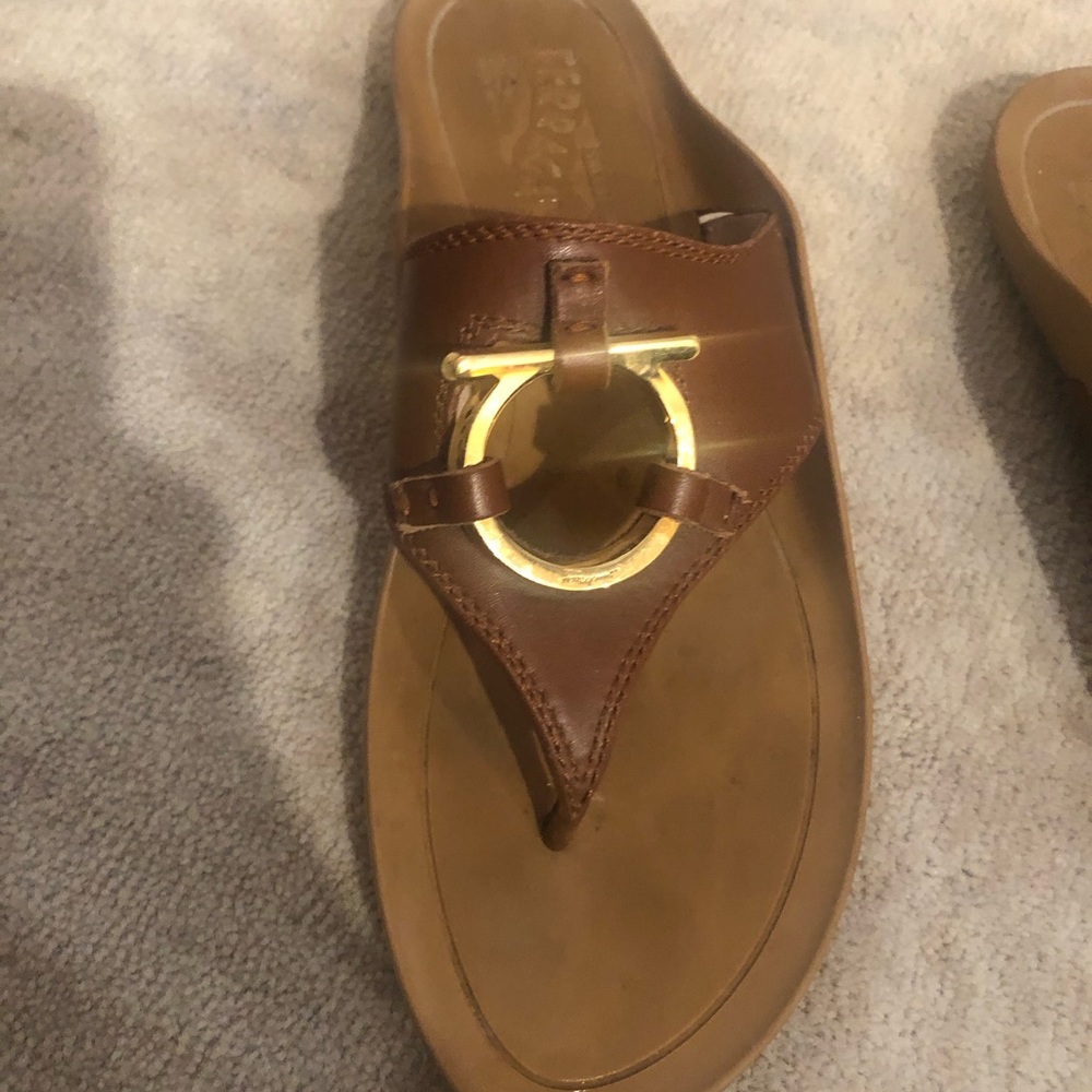 Ferragamo women’s sandals. Size 6